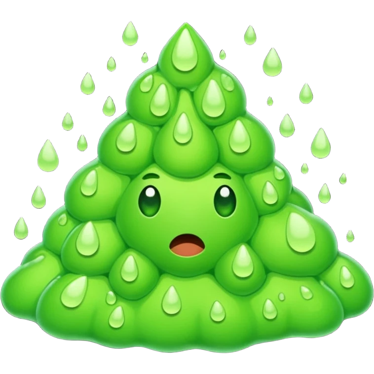 snot without a face emoji