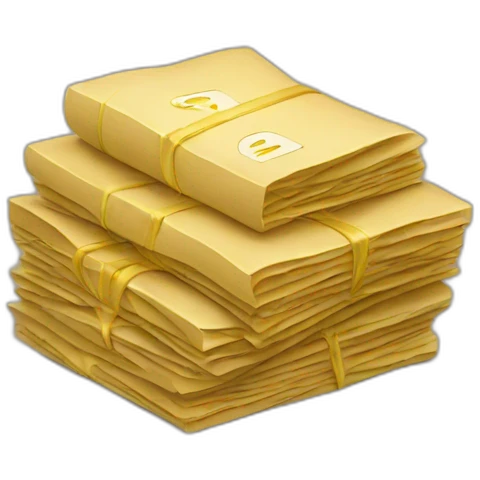 Stack of millions emoji