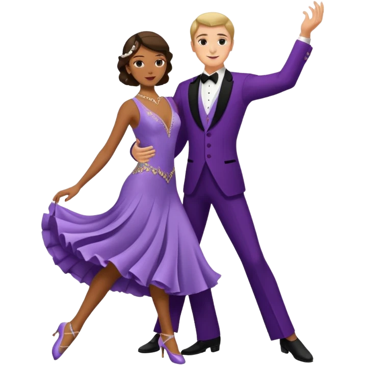 Ballroom dancing emoji