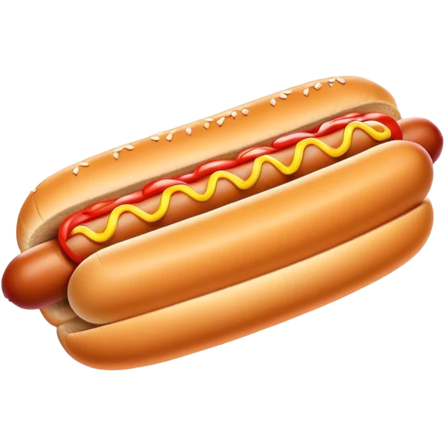 hot dog emoji