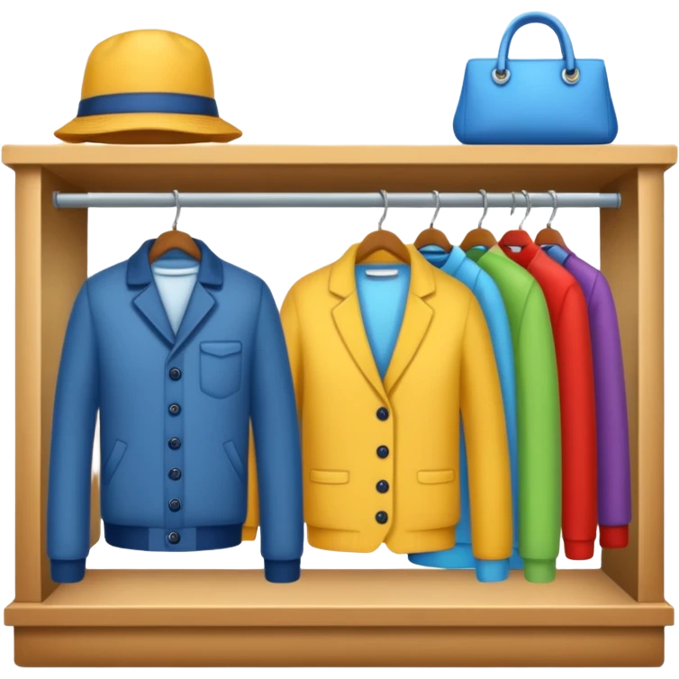 clothing store emoji