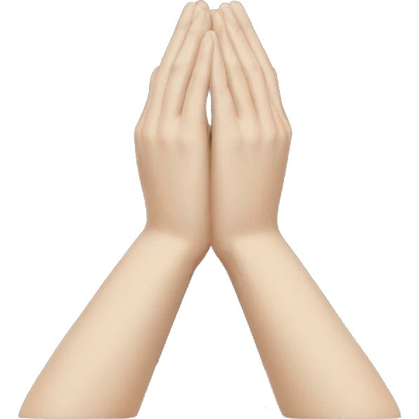 pray hands emoji