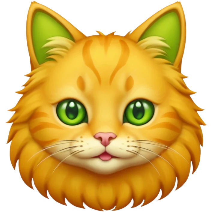 Yellow cat emoji