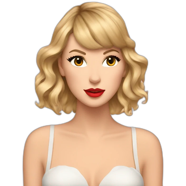 Taylor Swift in her lover era emoji