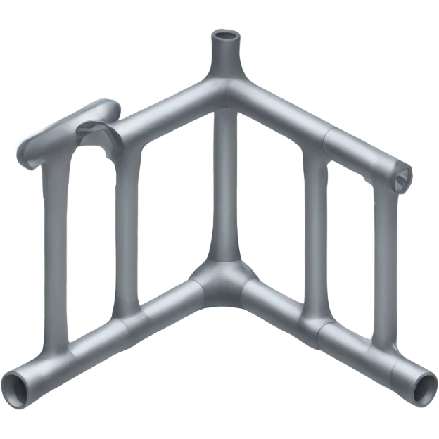 a frame for structural analysis that is very simple  but has a 'tech' look to it emoji