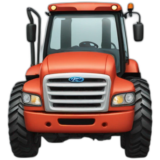 Un tracteur ford emoji