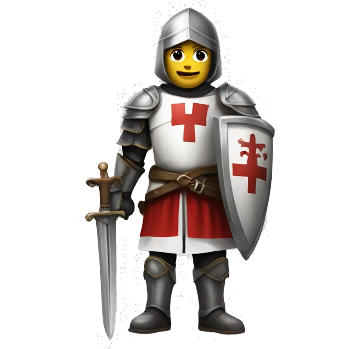 A templar knight emoji