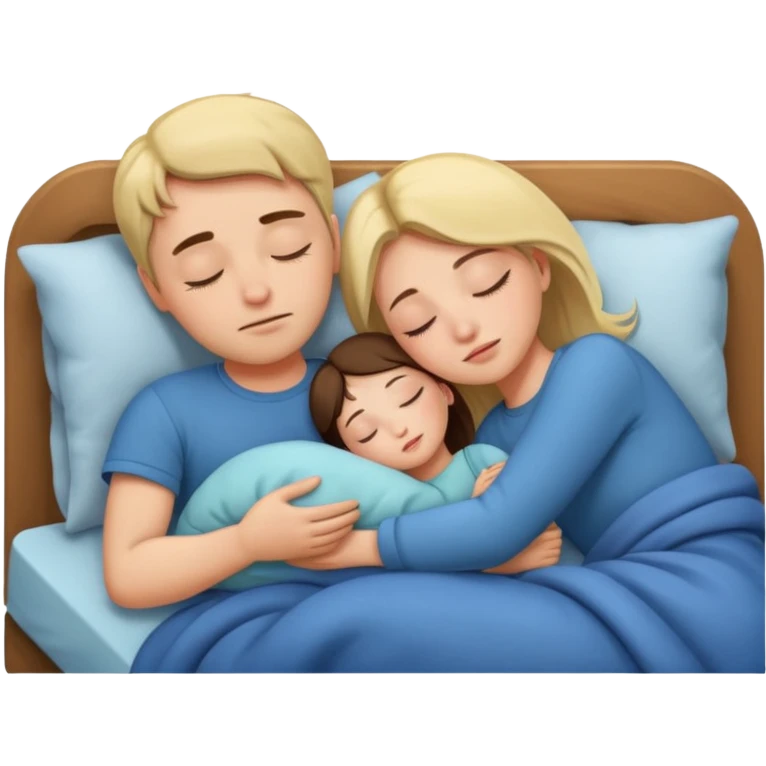 couple sleeping together  emoji
