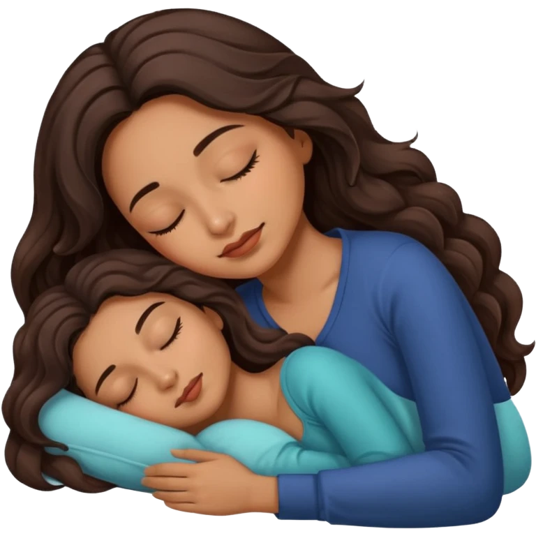Latina baddie sleeping emoji