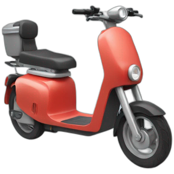 Chat que fait de la trottinette emoji