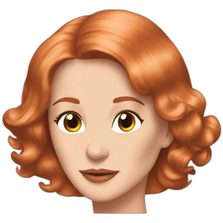 Audrey fleurot with foil emoji