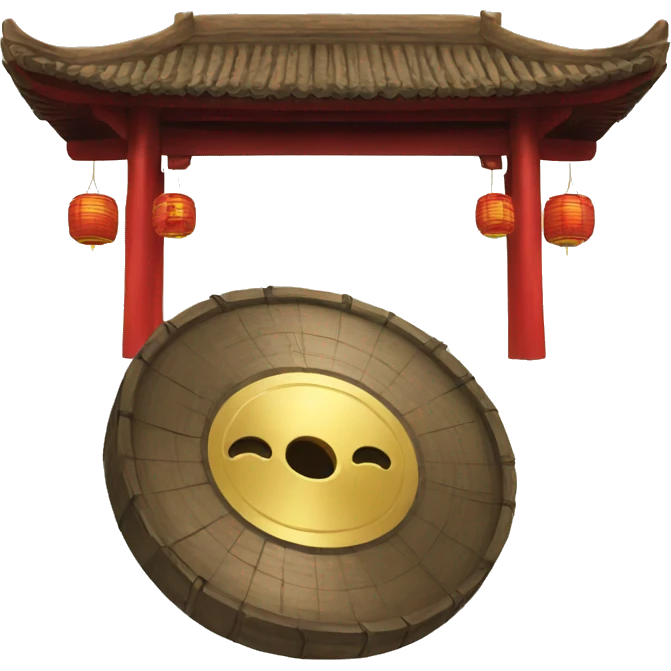 chinese Gong emoji