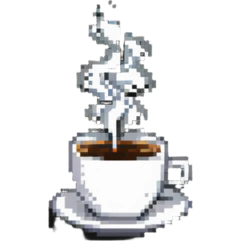 cup of coffee with steam emoji