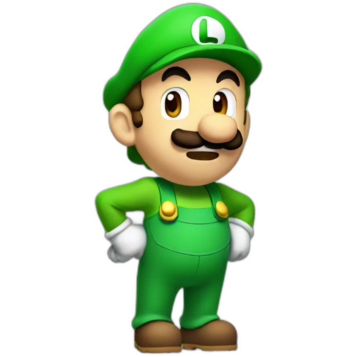 Luigi_scared emoji