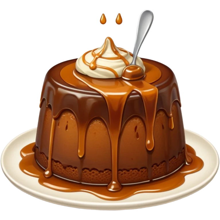 Sticky toffee pudding emoji