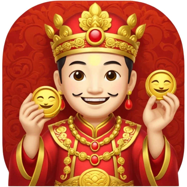 Chinese God of Wealth emoji