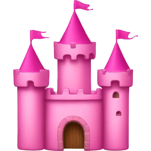 Pink Castle emoji