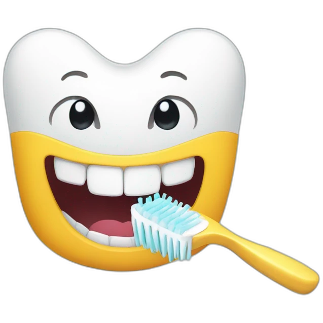 brush teeth emoji