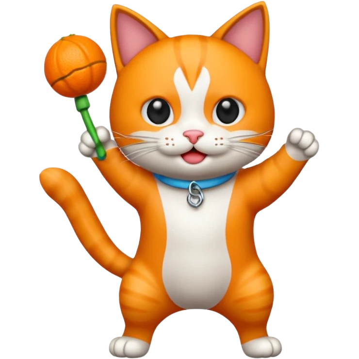 haz un emoji de un gato dando vueltas emoji