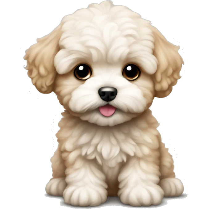 maltipoo puppy  emoji