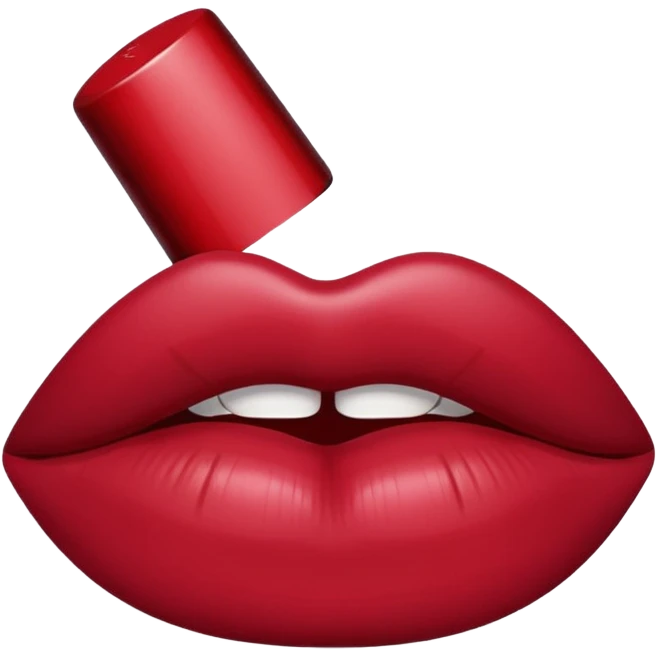 💋🍷 in red wine colour emoji