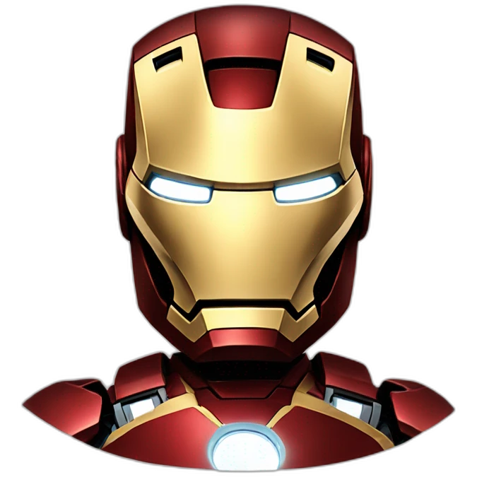 One picture of ironman emoji