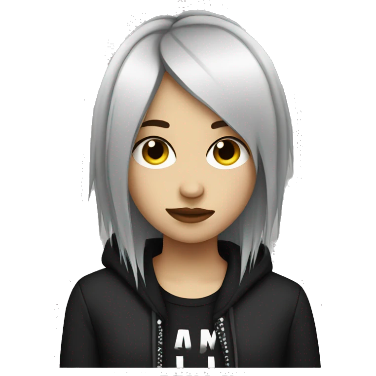 Emo girl emoji