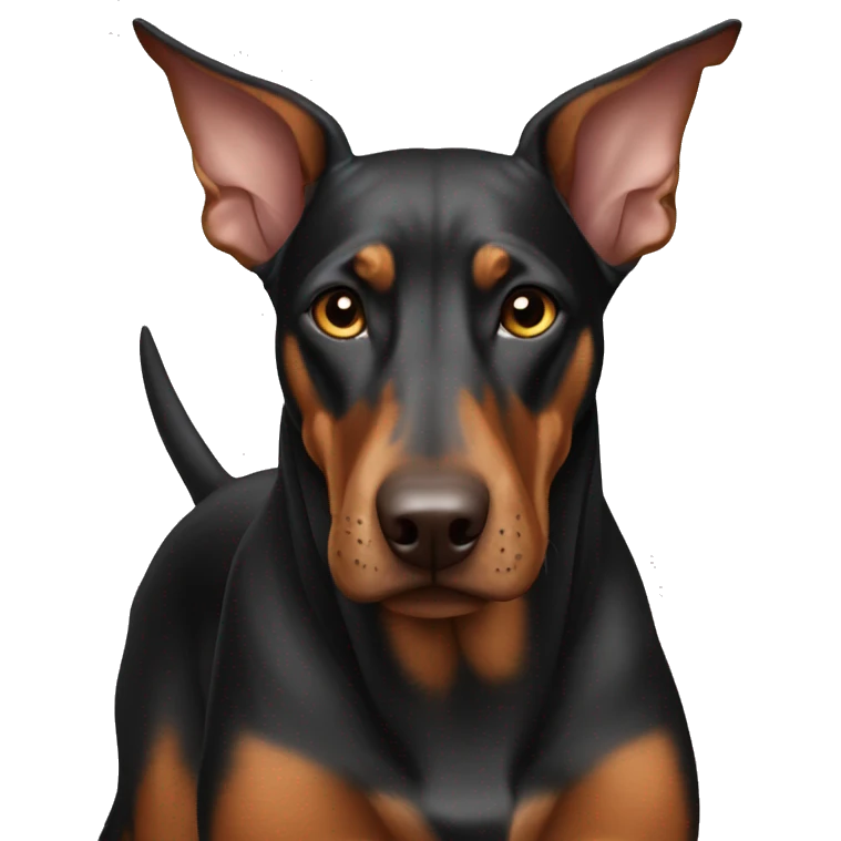 Doberman emoji