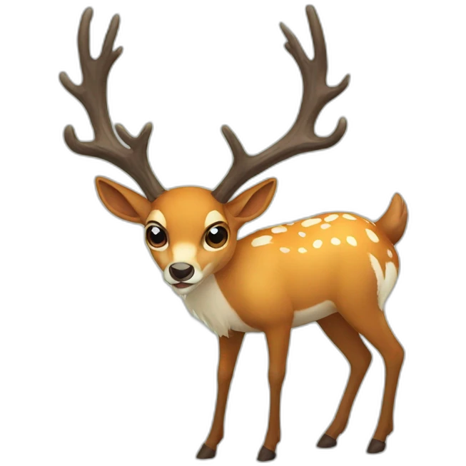 Witchdeer emoji