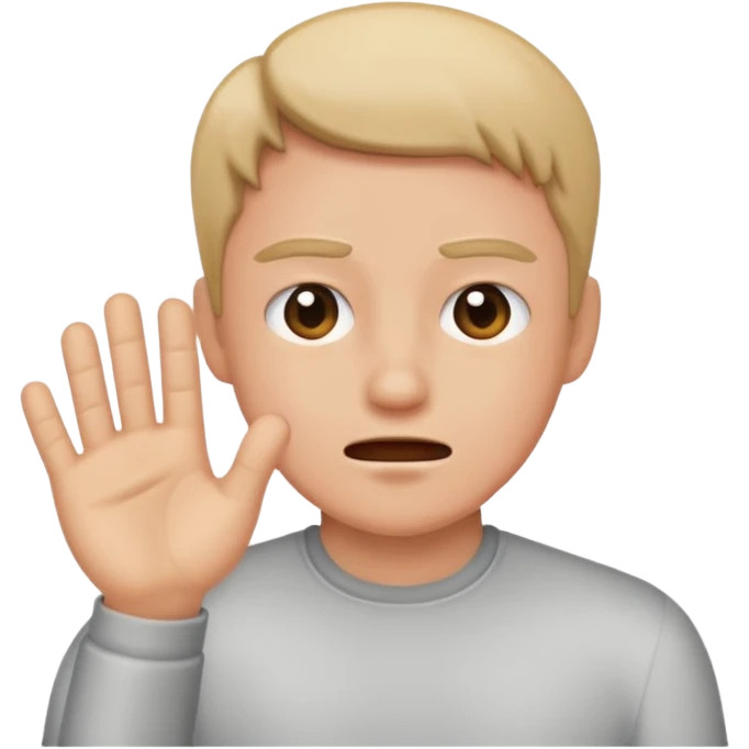Slap someone emoji