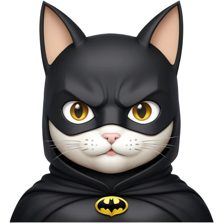 Cat Batman emoji
