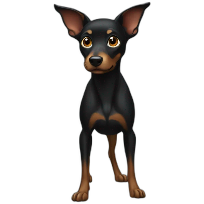 Black pincher standing emoji