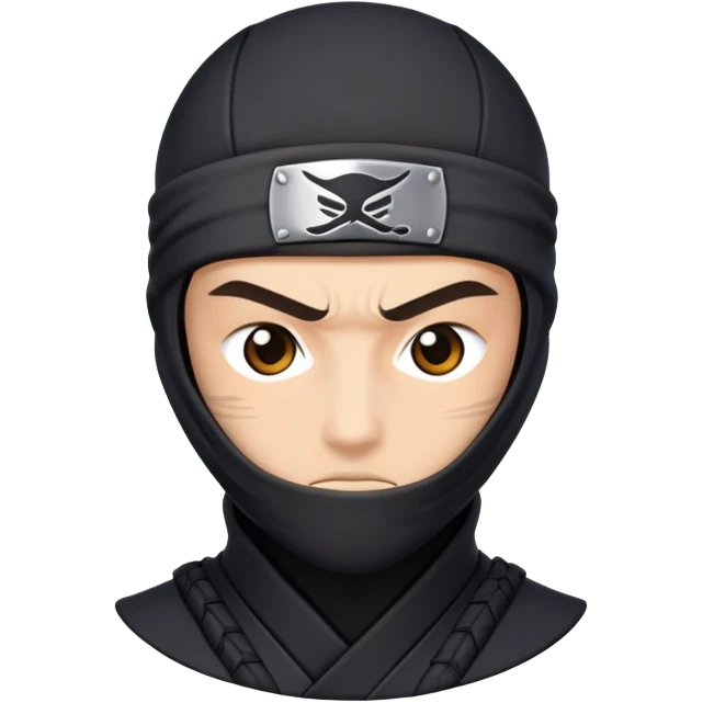 Ninja low taper fade emoji
