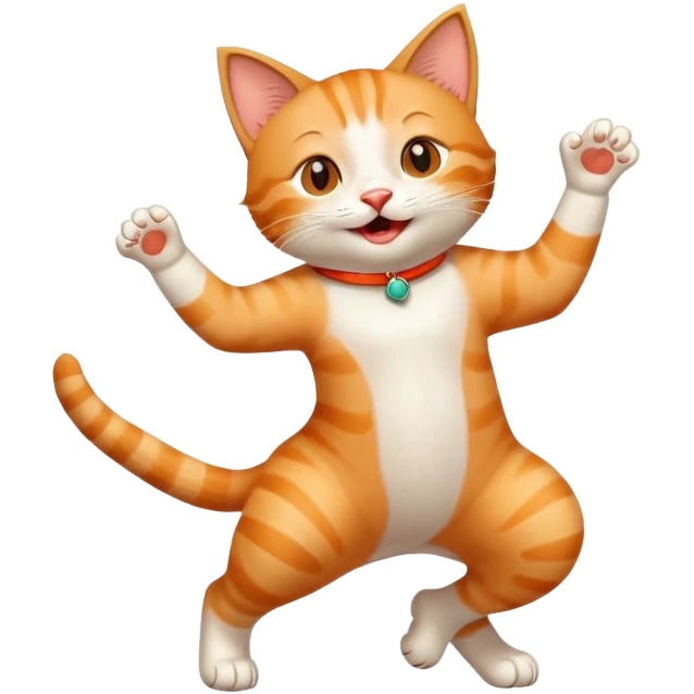 dancing cat emoji