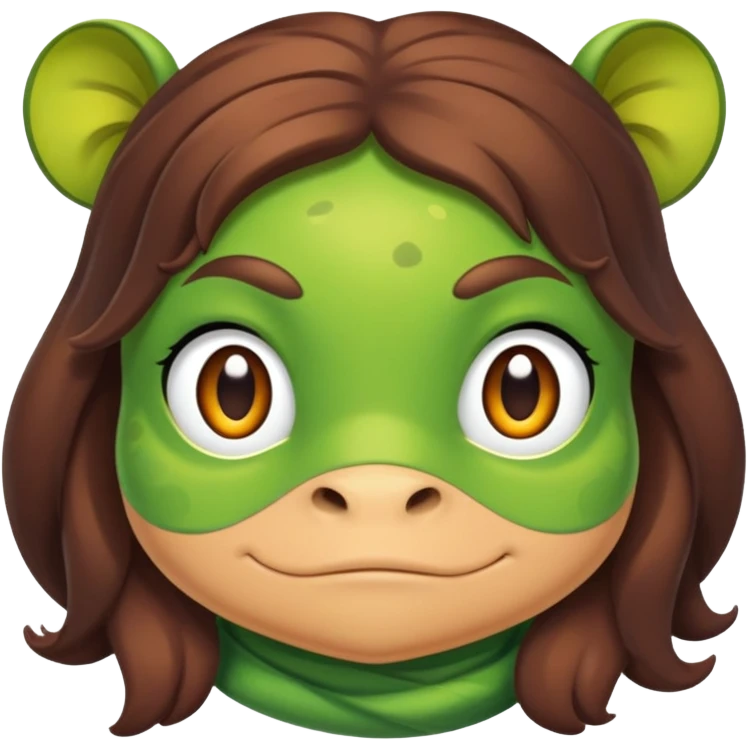 Anne from Amphibia  emoji