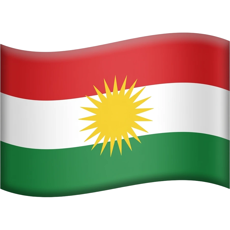 Drapeau Kurdistan emoji