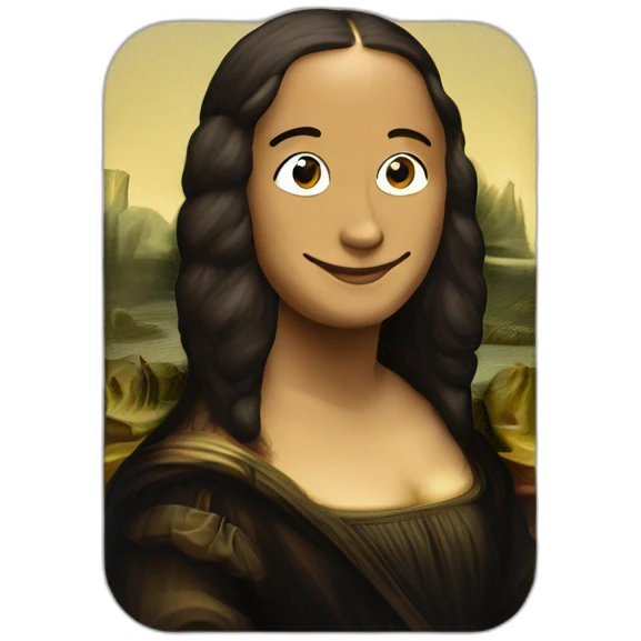 Mona Lisa  emoji