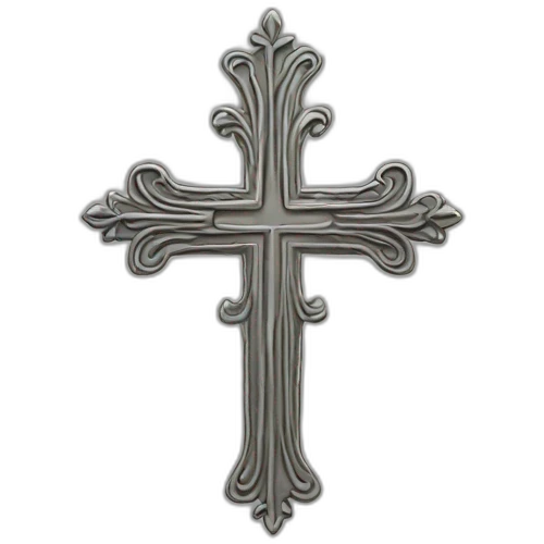 Ein Kreuz in fineline emoji