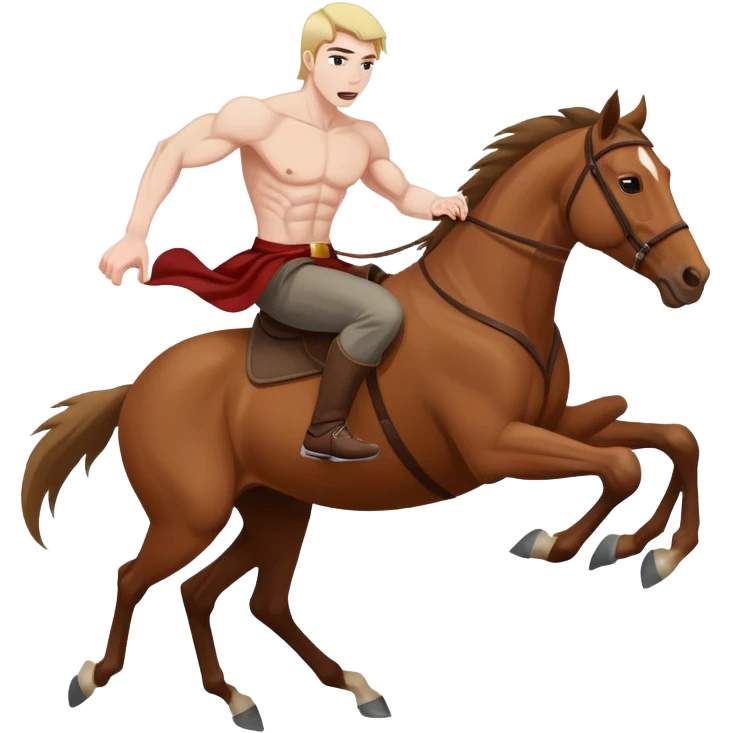 horse throwing off a drug dealer  emoji