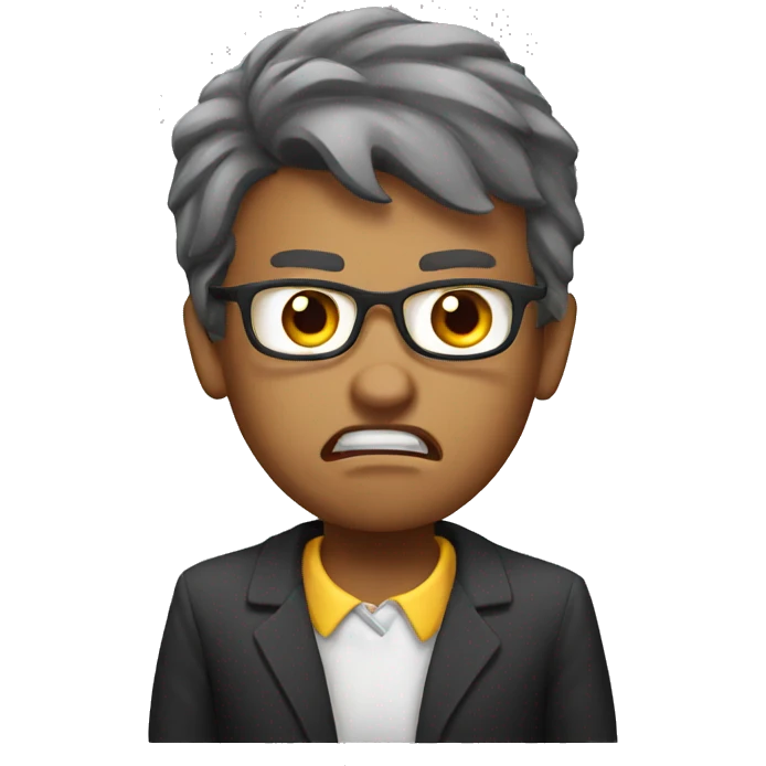 angry tutor emoji