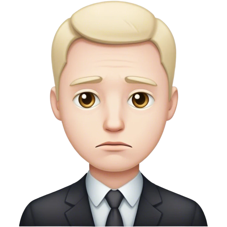 business sad emoji