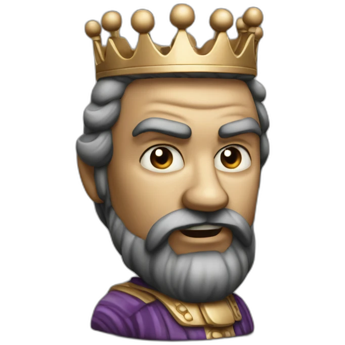 chess figure king agressive emoji