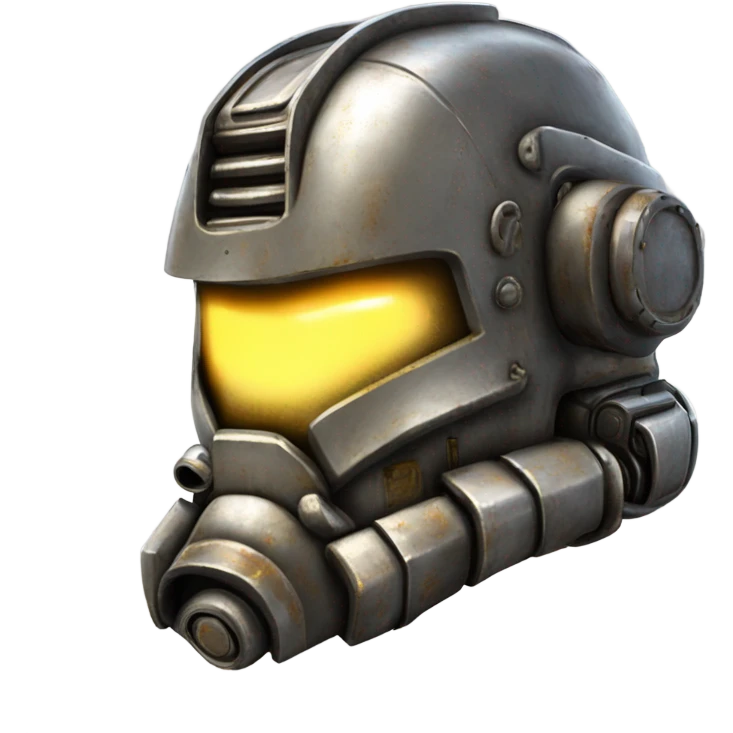 Fallout T-60 Power Armor Helmet emoji