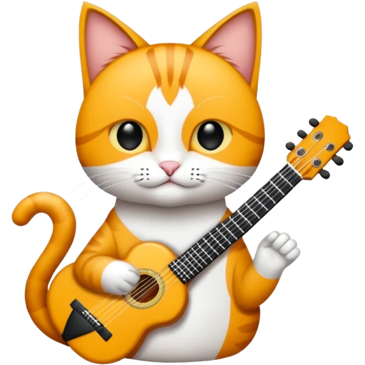 Rengi gri beyaz olan rapci kedi emoji