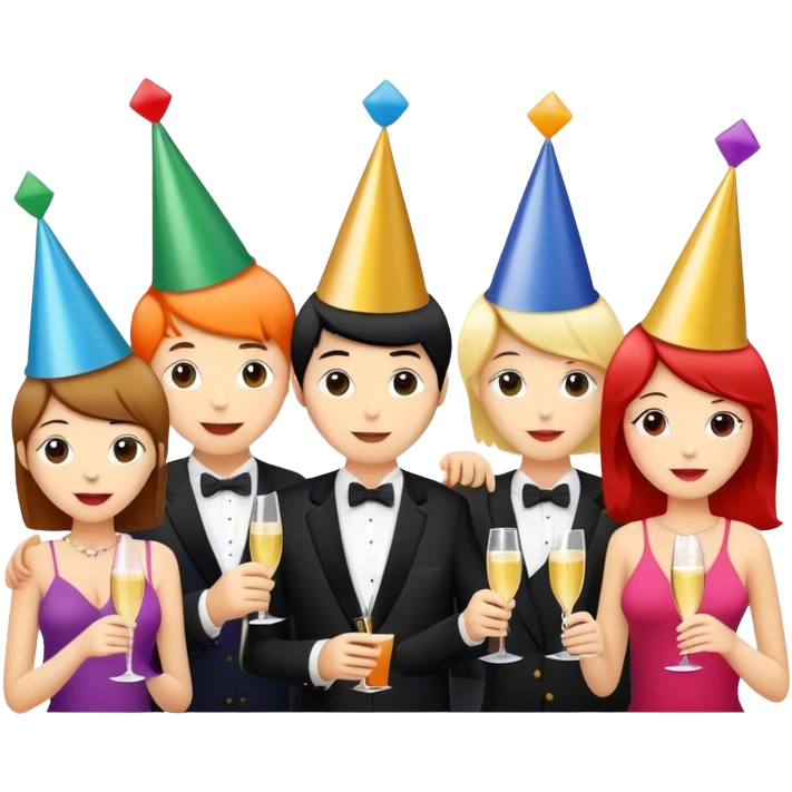 90 retro party emoji