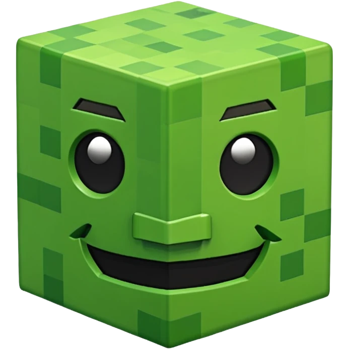 a Minecraft creeper emoji emoji
