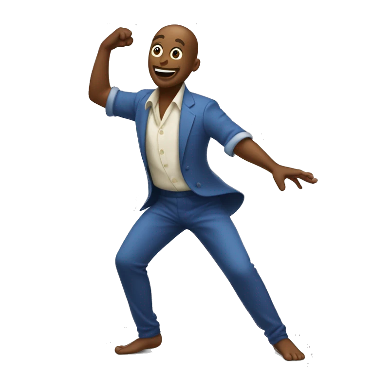 Gamba bailando  emoji