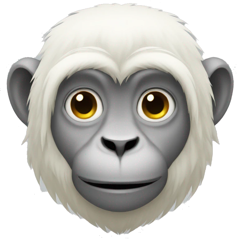 White monkey emoji