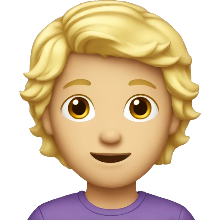 blonde boy emoji