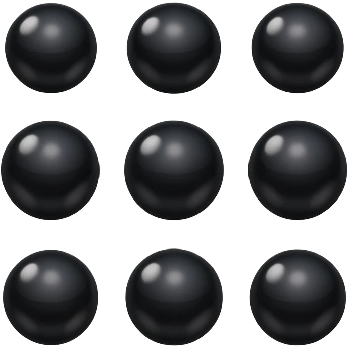 Black things emoji